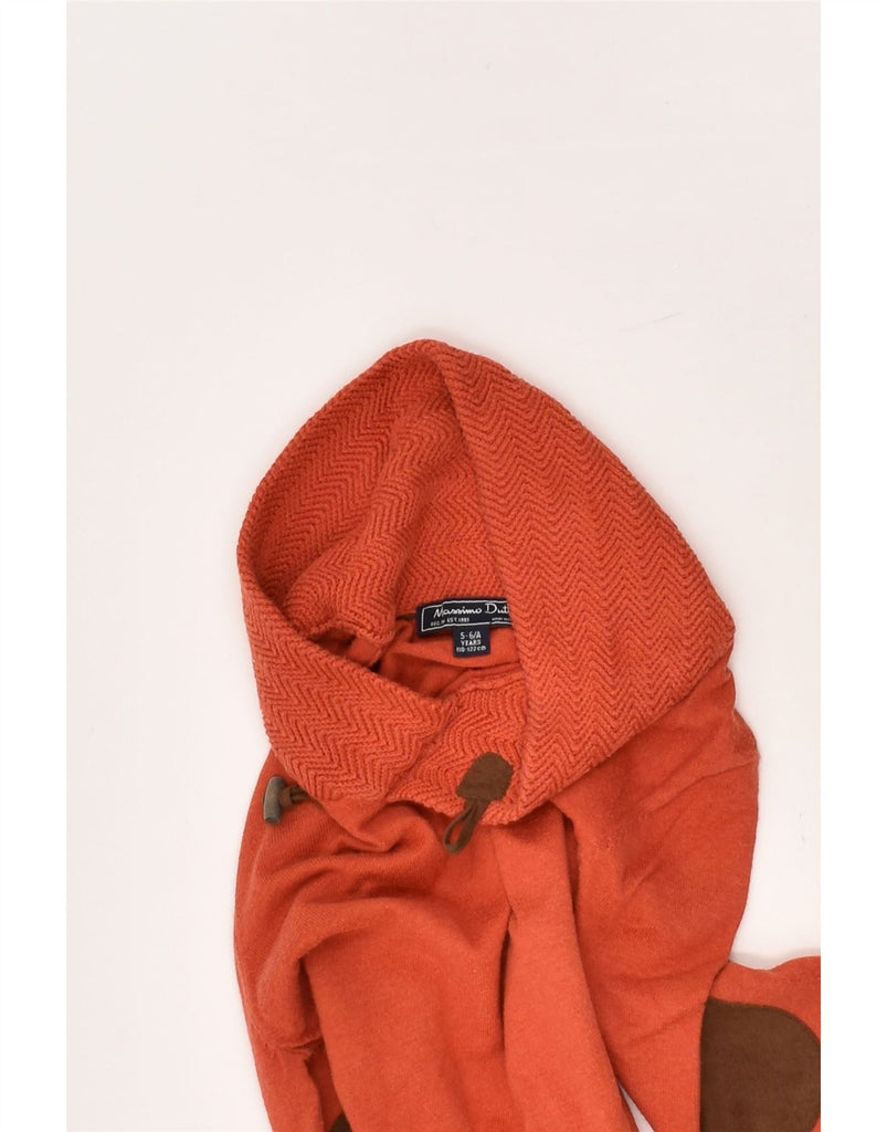 MASSIMO DUTTI Boys Shawl Neck Jumper Sweater 5-6 Years Orange | Vintage Massimo Dutti | Thrift | Second-Hand Massimo Dutti | Used Clothing | Messina Hembry 