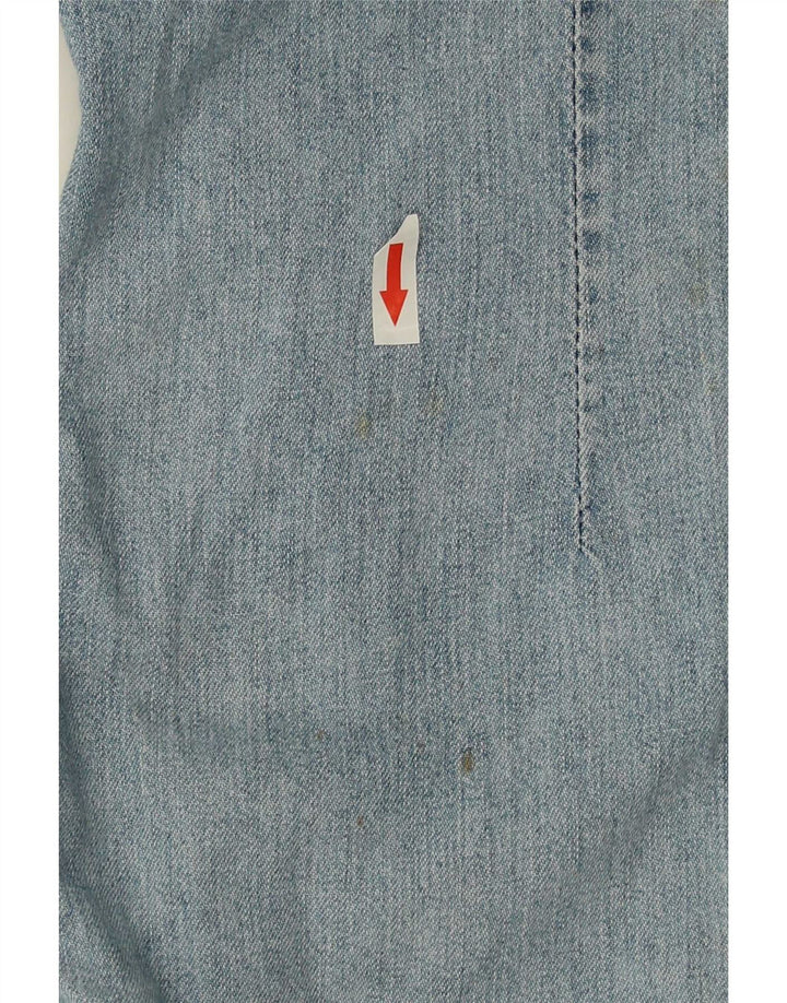 Wrangler Womens Denim Shirt UK 14 Large Blue