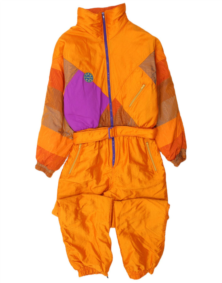 Coveri Mens Ski Jumpsuit Large  Orange Colourblock