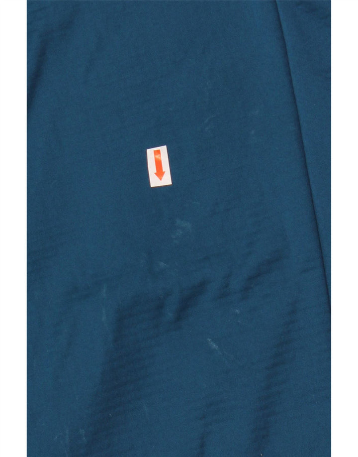 Puma Mens Zip Hoodie Sweater Small Blue Colourblock
