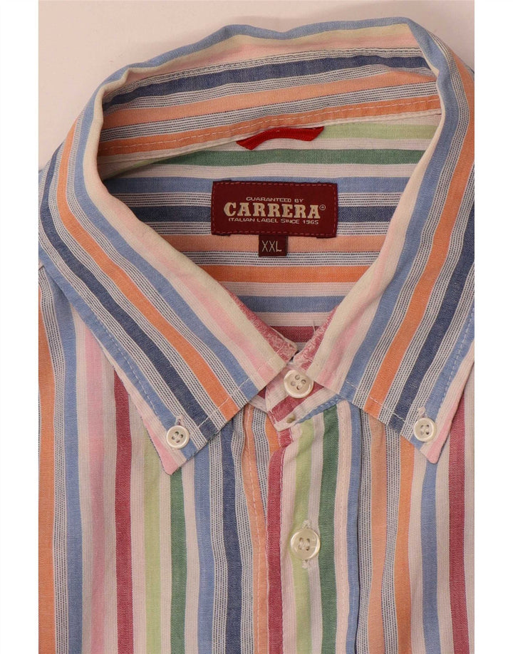 Carrera Mens Shirt 2XL Multicoloured Striped