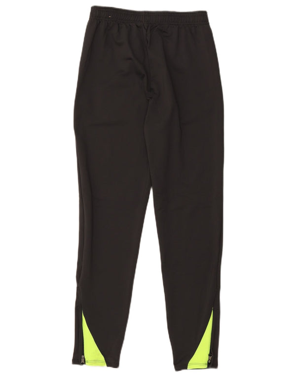 Nike Boys Dri Fit Slim Tracksuit Trousers 12-13 Years Large Grey