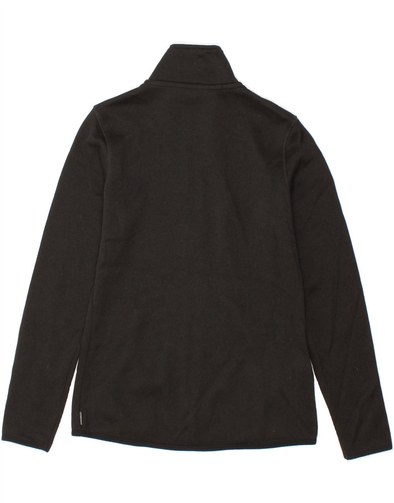 EDDIE BAUER Womens Tracksuit Top Jacket UK 10 Small Black Polyester Vintage Eddie Bauer and Second-Hand Eddie Bauer from Messina Hembry 