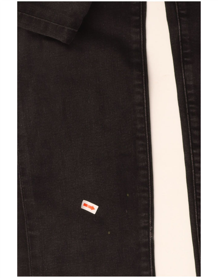 LEVI'S Womens 511 Slim Jeans  W30 L32 Black Cotton