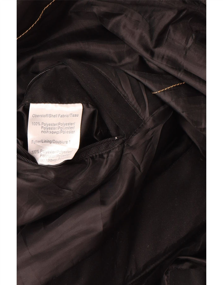 Roadsign Mens Windbreaker Coat UK 46 3XL Black Polyester