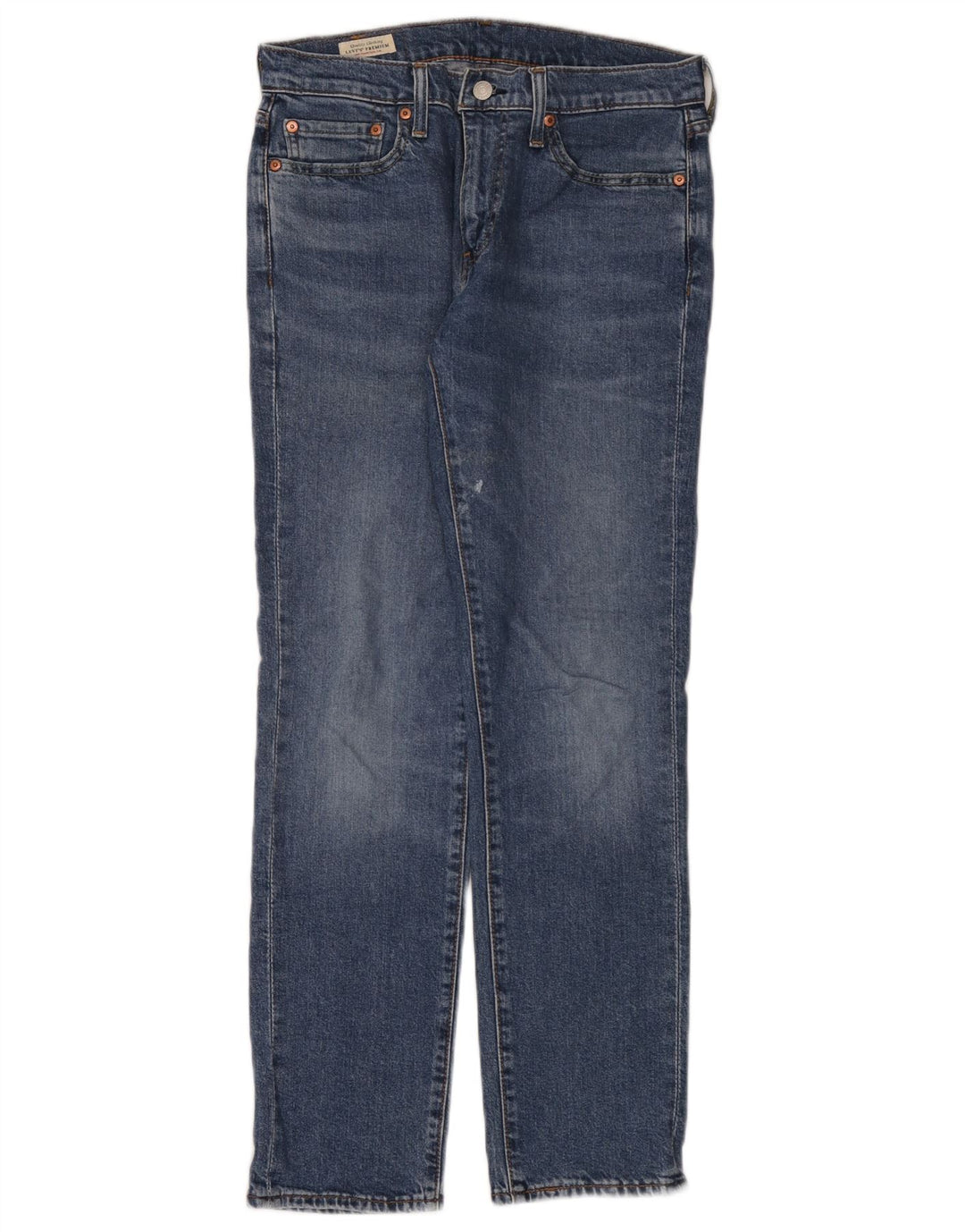Levi's Mens Slim Jeans W29 L30 Blue Cotton
