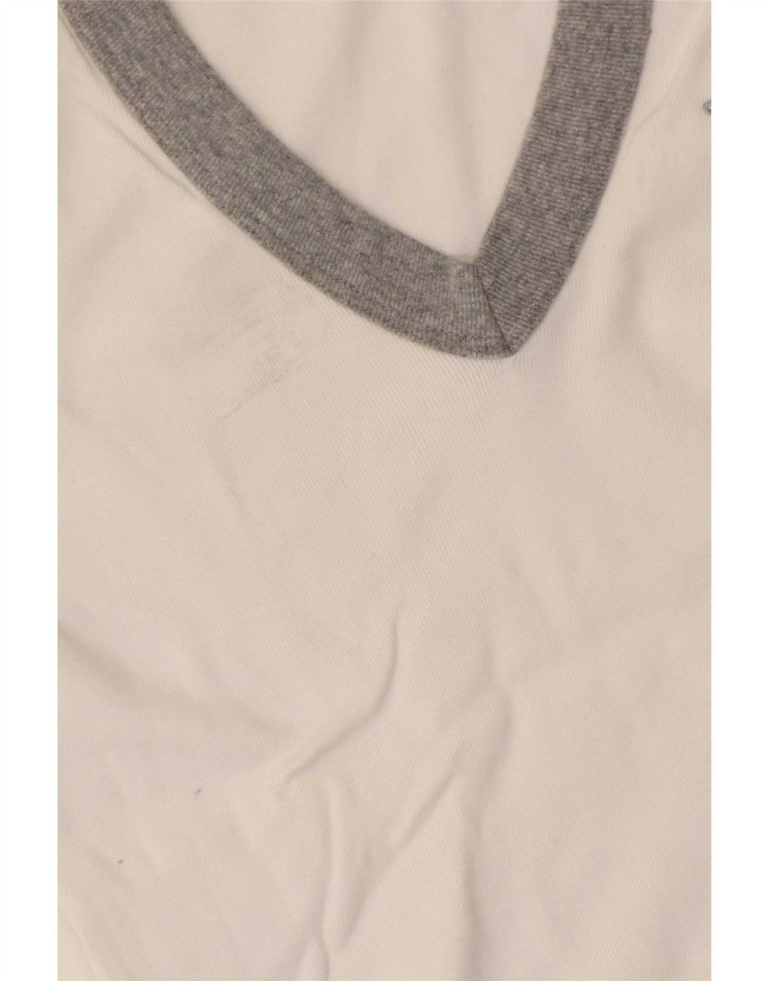 Kappa Womens T-Shirt Top UK 8 Small White Colourblock