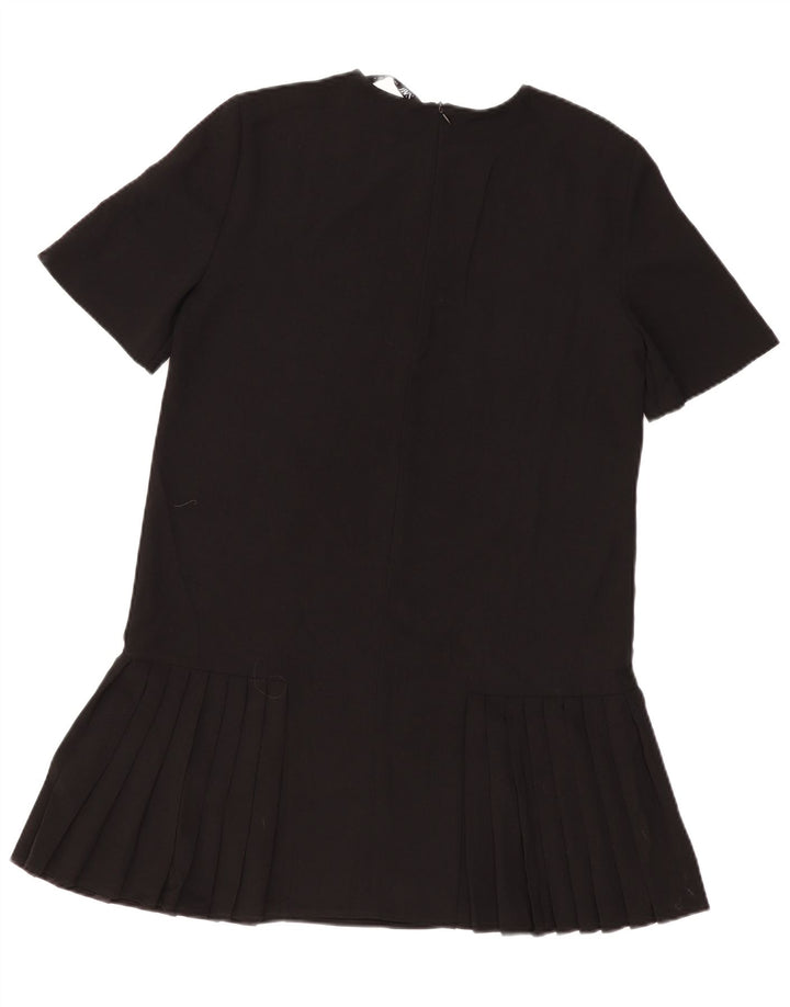 ZARA Womens Basic Dress UK 12 Medium Black