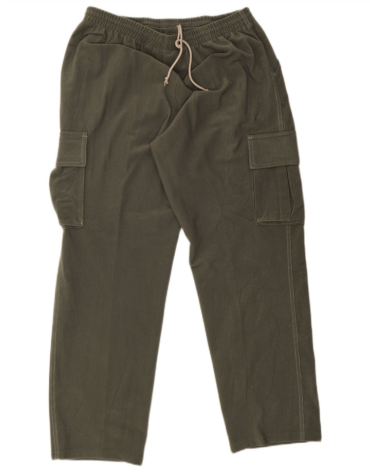 Diadora Mens Cargo Tracksuit Trousers UK 42 Large  Khaki Polyester