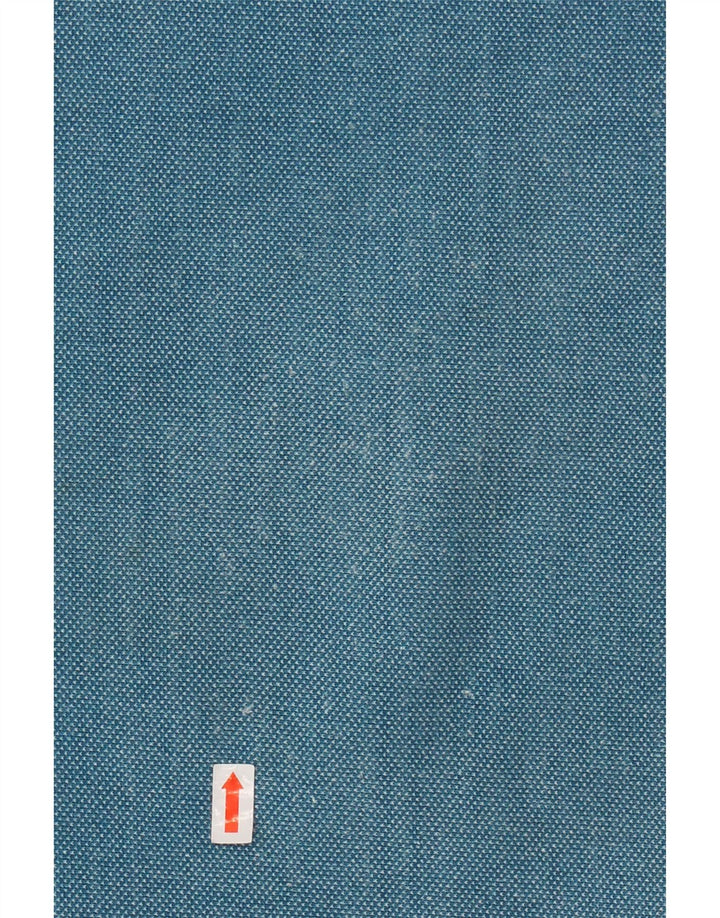 FAT FACE Mens Zip Neck Sweatshirt Jumper Large Blue Cotton