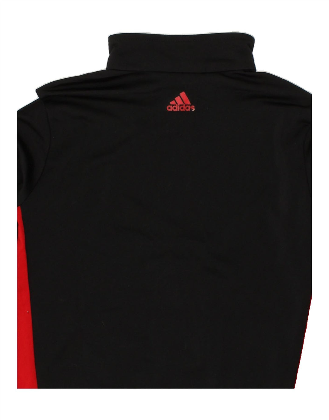 ADIDAS Boys Tracksuit Top Jacket 9-10 Years Black Colourblock Polyester Vintage Adidas and Second-Hand Adidas from Messina Hembry 