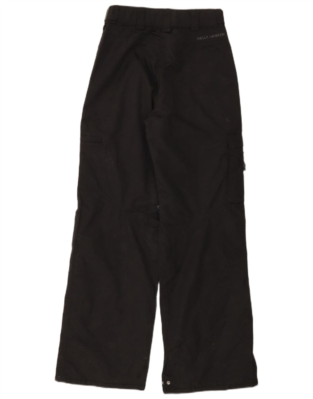 HELLY HANSEN Womens Cargo Windbreaker Trousers UK 6 XS  Black Polyamide