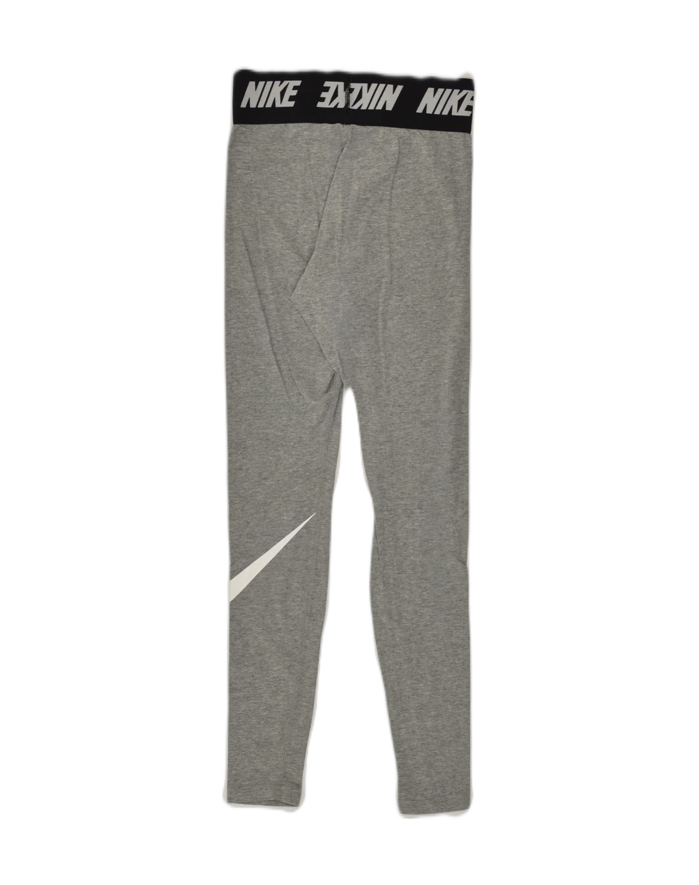 NIKE Womens Graphic Leggings UK 8 Small W24 L26 Grey Cotton, Vintage &  Second-Hand Clothing Online