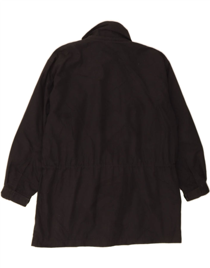 EDDIE BAUER Womens Oversized Windbreaker Jacket UK 14 Medium Black Vintage Eddie Bauer and Second-Hand Eddie Bauer from Messina Hembry 