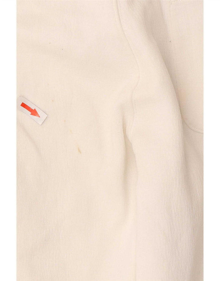 Lacoste Mens Graphic Tracksuit Trousers XS White Cotton