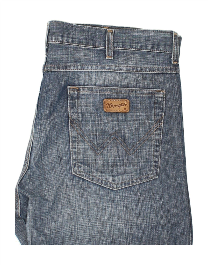 WRANGLER Mens Straight Jeans W38 L32 Blue Vintage Wrangler and Second-Hand Wrangler from Messina Hembry 