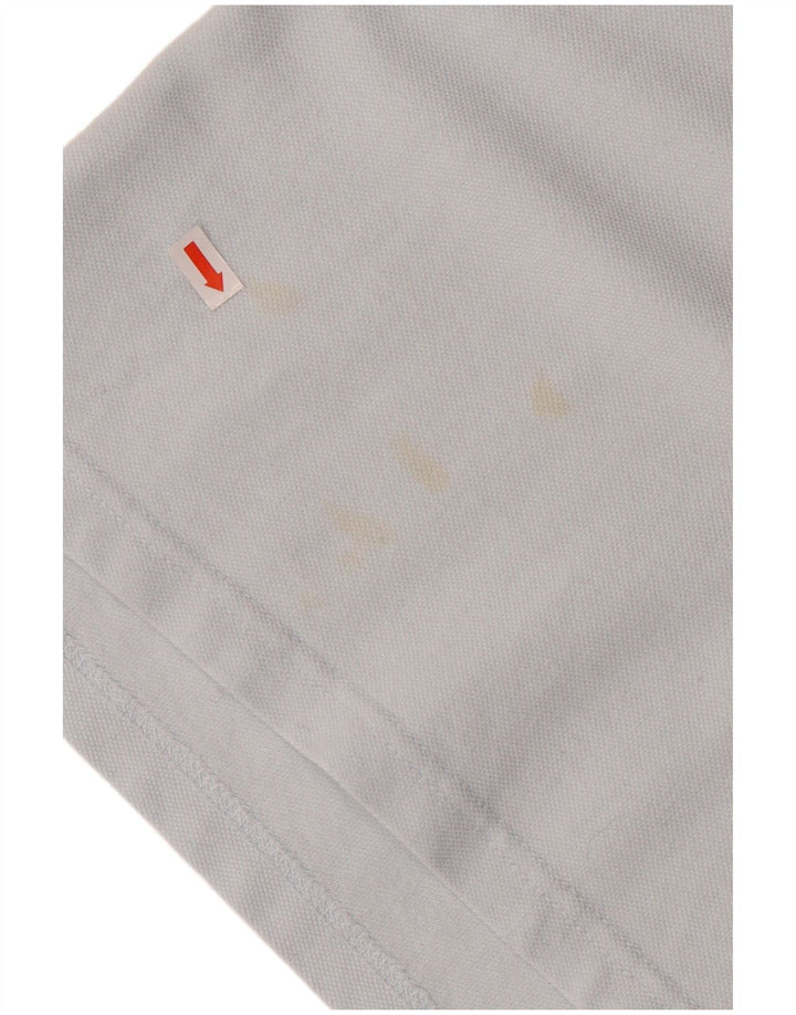 J. CREW Mens Tall Polo Shirt Large Blue Cotton