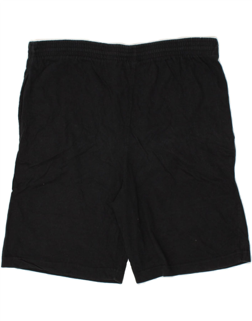NIKE Mens Sport Shorts Medium Black Cotton | Vintage Nike | Thrift | Second-Hand Nike | Used Clothing | Messina Hembry 