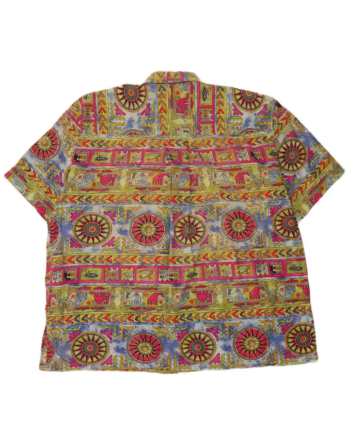 Avanti Mens Abstract Pattern Shirt Size 41/42 Large Multicoloured