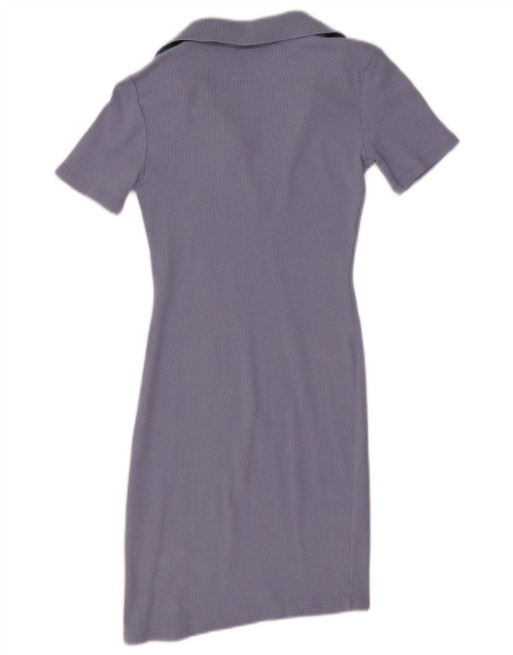 Zara Womens Polo Dress UK 8 Small Purple