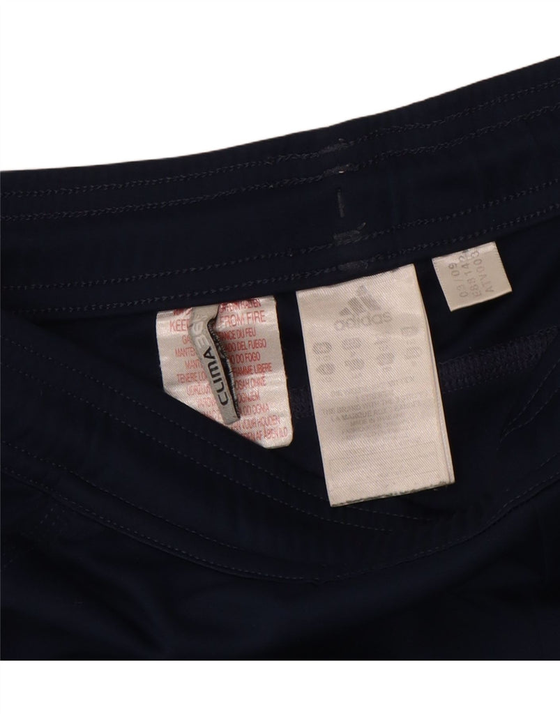 ADIDAS Boys Clima 365 Sport Shorts 11-12 Years  Navy Blue Polyester Vintage Adidas and Second-Hand Adidas from Messina Hembry 