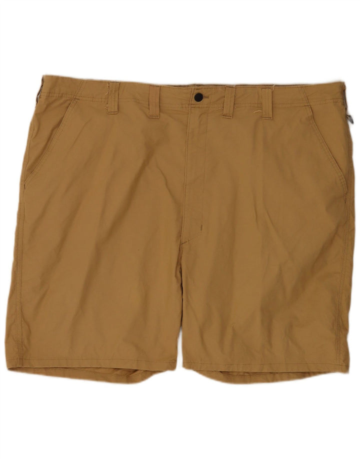 Wrangler Mens Chino Shorts W48 4XL Beige Cotton