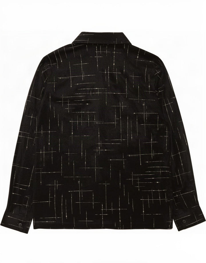 Tipo' S Mens Shirt XL Black Check Polyester