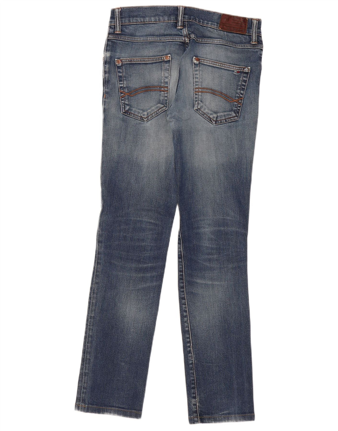 Tommy Hilfiger Womens Slim Jeans W30 L31 Blue Cotton