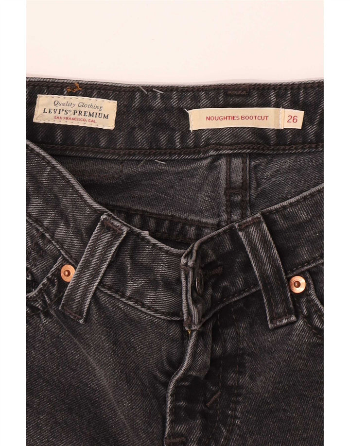 Levi's Womens Bootcut Jeans W26 L29 Grey
