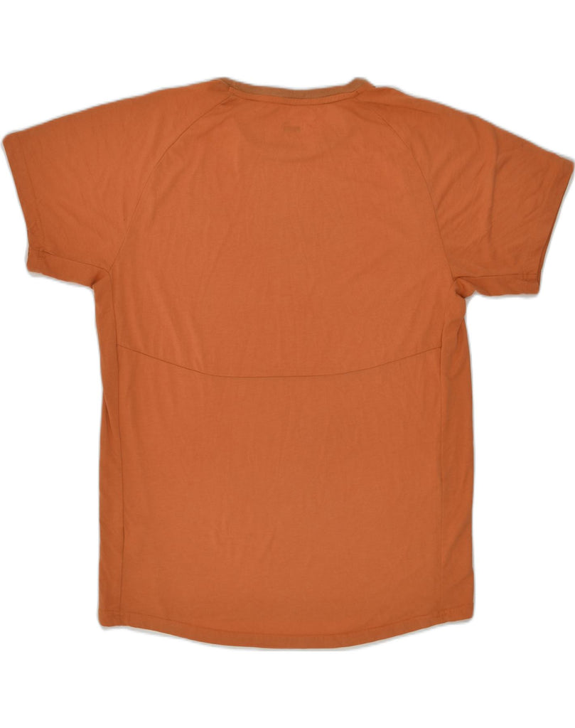 PUMA Mens T-Shirt Top Large Orange Cotton | Vintage Puma | Thrift | Second-Hand Puma | Used Clothing | Messina Hembry 