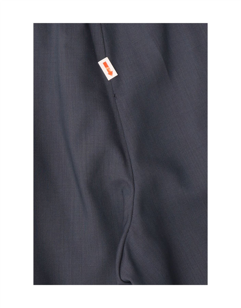 VALENTINO Mens 2 Button 2 Piece Suit IT 48 Medium W36 L28 Blue Virgin Wool Vintage Valentino and Second-Hand Valentino from Messina Hembry 