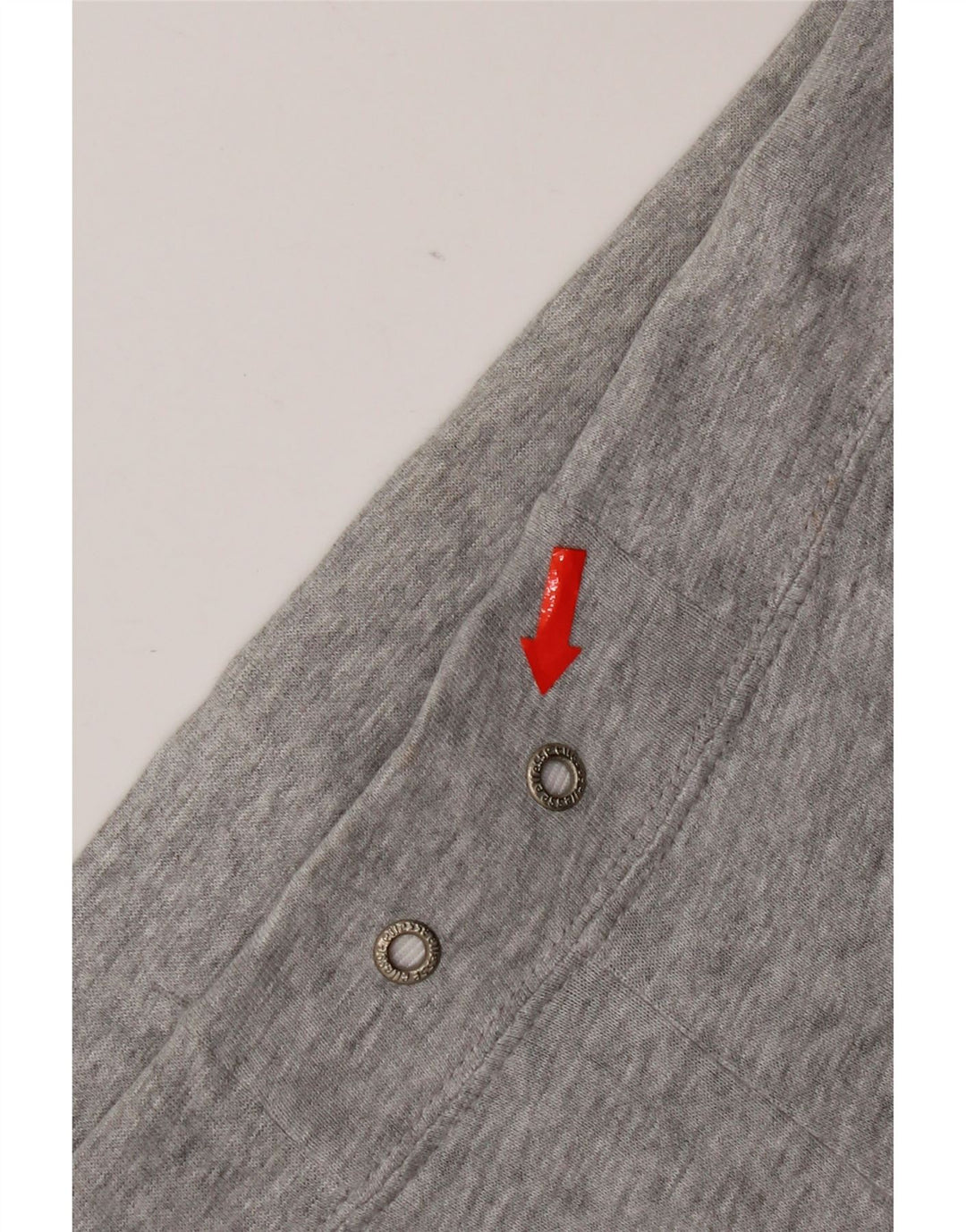 Ellesse Womens Leggings UK 16 Large  Grey Cotton
