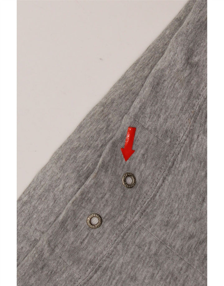 Ellesse Womens Leggings UK 16 Large  Grey Cotton