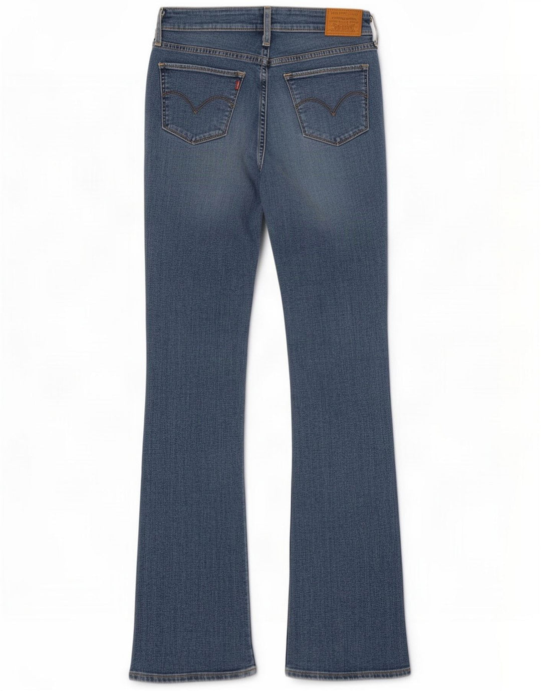 Levi's Womens 715 Bootcut Jeans W28 L34 Blue Cotton