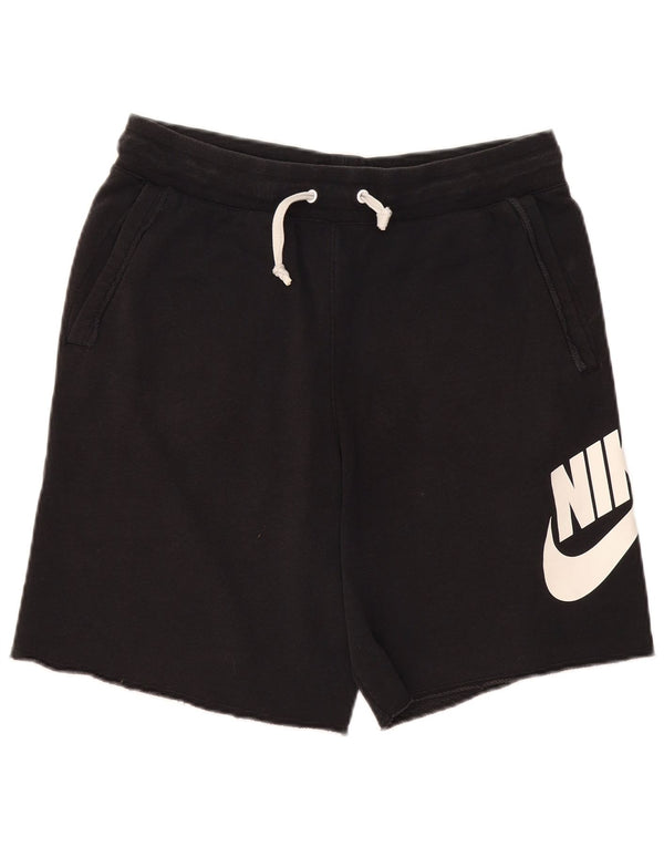 Nike Mens Graphic Sport Shorts Medium Black Cotton