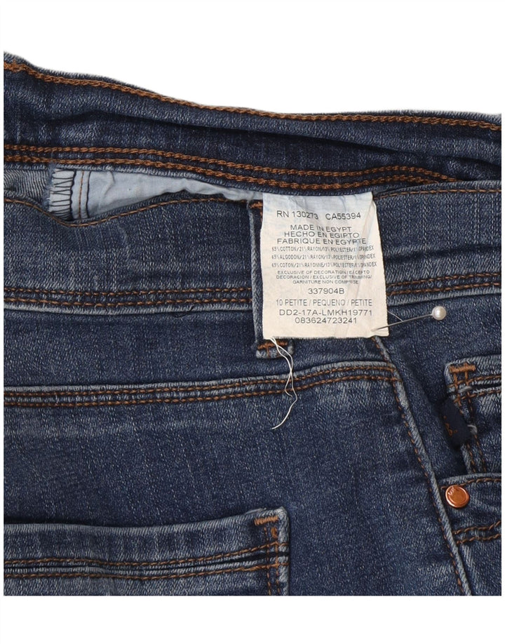 Lee Womens Capri Jeans US 10 Large W30 L23 Blue Cotton