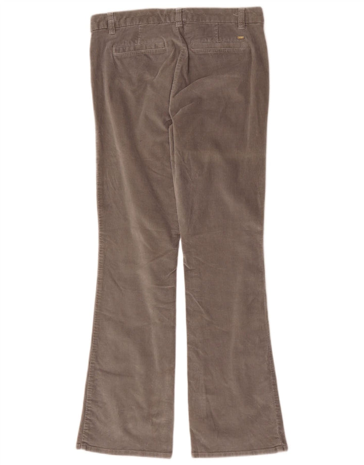 Tommy Hilfiger Womens Bootcut Corduroy Trousers US 6 Medium W32 L31 Grey