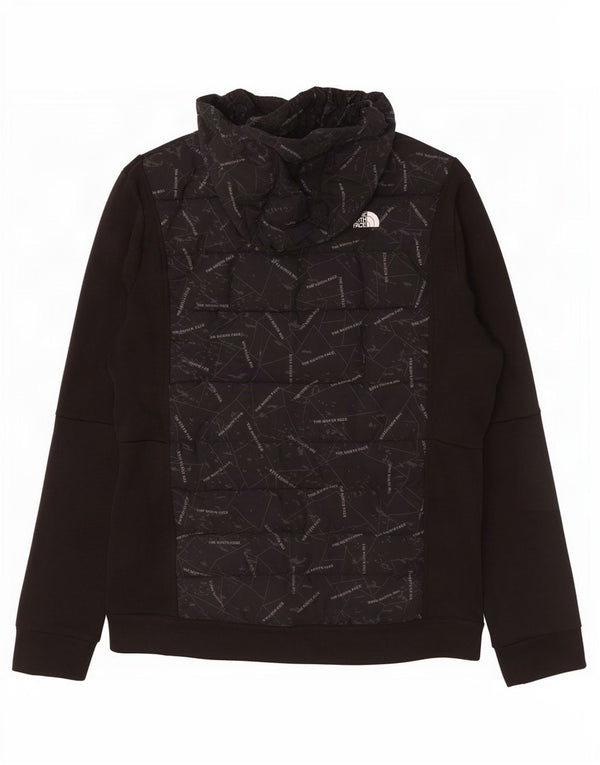 The North Face Mens Graphic Padded Tracksuit Top Jacket Large Black