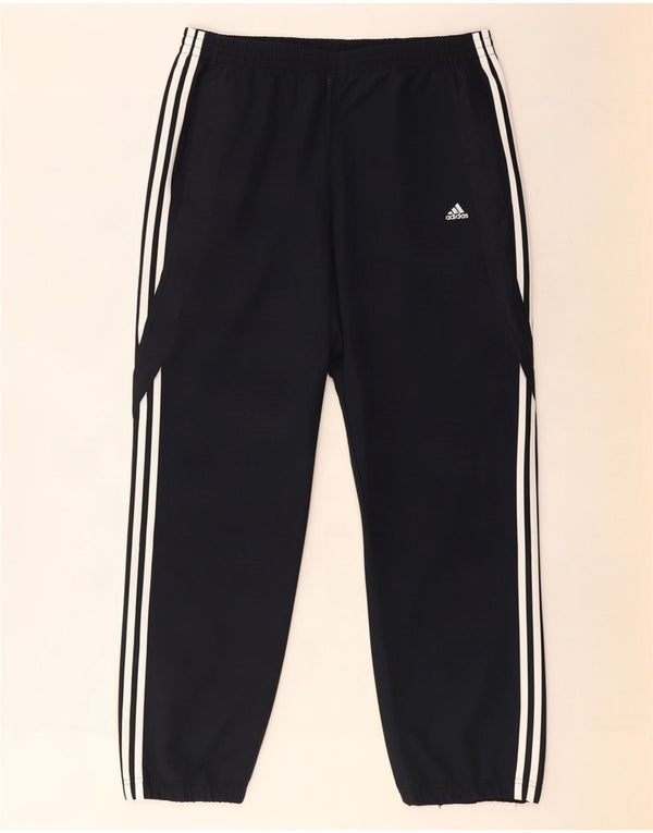 Adidas Mens Tracksuit Trousers Joggers 2XL Navy Blue Polyester