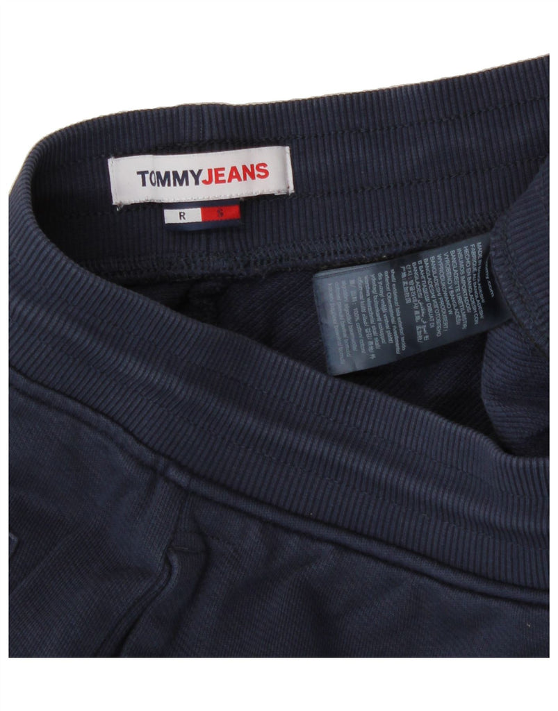 TOMMY HILFIGER Womens Tracksuit Trousers Joggers UK 10 Small  Navy Blue Vintage Tommy Hilfiger and Second-Hand Tommy Hilfiger from Messina Hembry 
