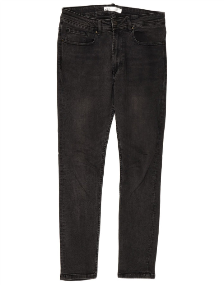 Zara Mens Slim Jeans EU 40 Medium W31 L29 Grey