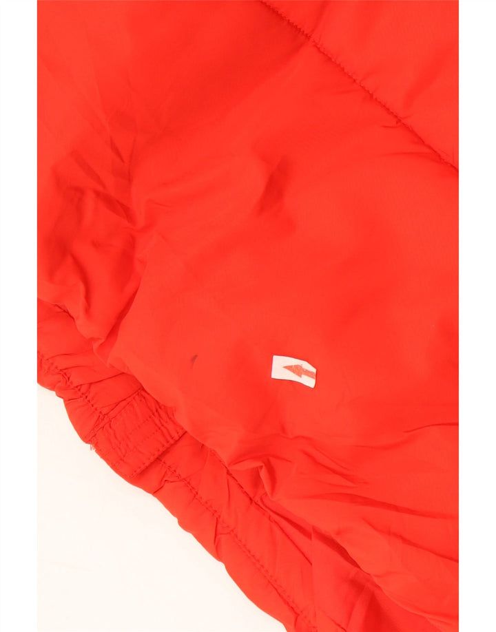 Marks & Spencer Womens Hooded Padded Jacket UK 22 3XL Red Polyester