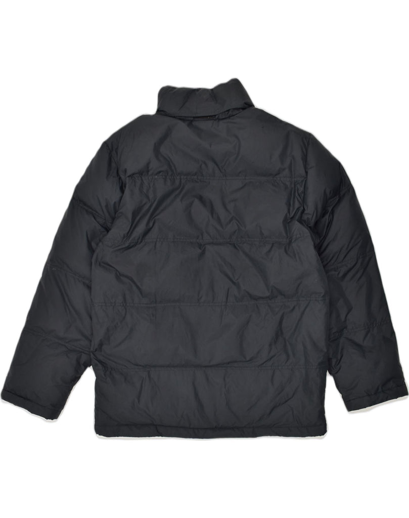 CHAMPION Mens Padded Jacket UK 36 Small Black Nylon | Vintage Champion | Thrift | Second-Hand Champion | Used Clothing | Messina Hembry 