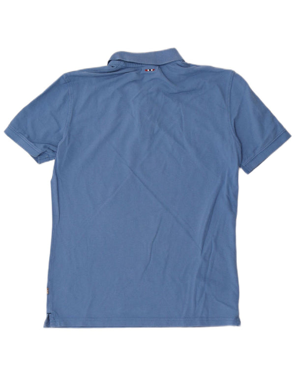 Napapijri Mens Polo Shirt Medium Blue