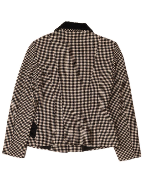 PHILOSOPHY DI ALBERTA FERRETTI Womens Blazer Jacket UK 12 Medium  Black