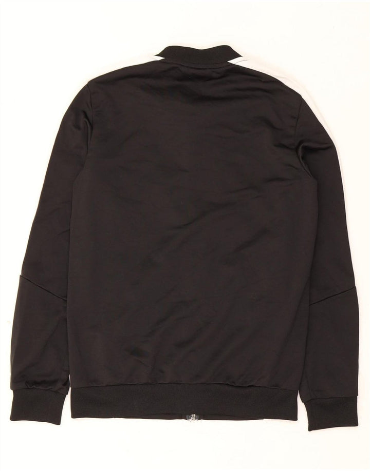 Puma Boys Graphic Tracksuit Top Jacket 11-12 Years Black Colourblock
