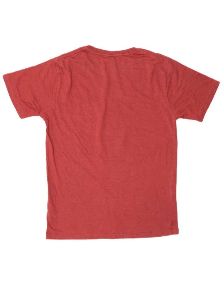 SALTROCK Mens Graphic T-Shirt Top Small Red Cotton