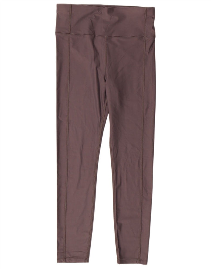 SWEATY BETTY Womens London Leggings UK 12 Medium  Grey Polyamide