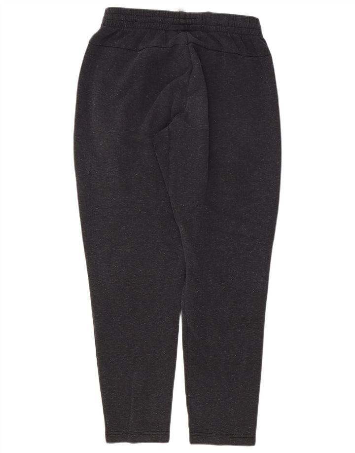 Adidas Mens Tracksuit Trousers Small Grey Flecked Cotton