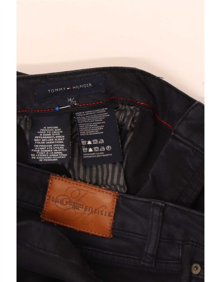 Tommy Hilfiger Womens Slim Jeans W34 L32 Navy Blue